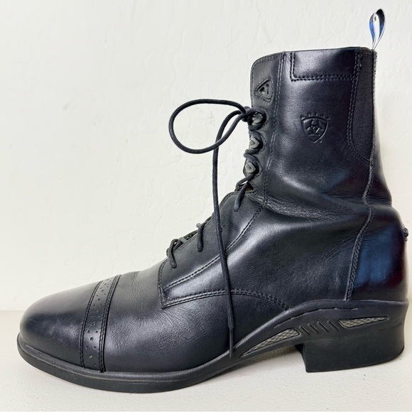 ARIAT Black Leather Lace Up Cobalt XR Style 66301 Men’s 13D main image 6